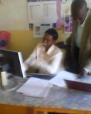 Schüler am Computer