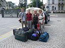 1Reisegruppe am Chemnitzer Bahnhof Stephan Peggy Simone Christine 04.Juli 